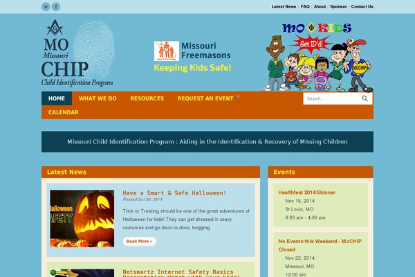 Relief theme site design template sample