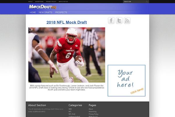 Resportsive theme site design template sample