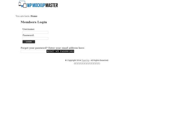 mockupmasteronline.com site used Mstheme2