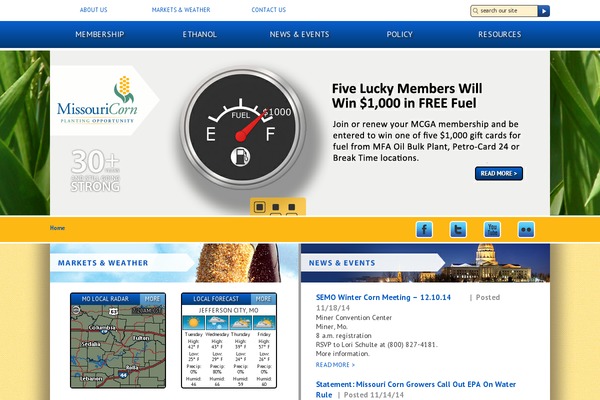 mocorn.org site used Mcga_2020