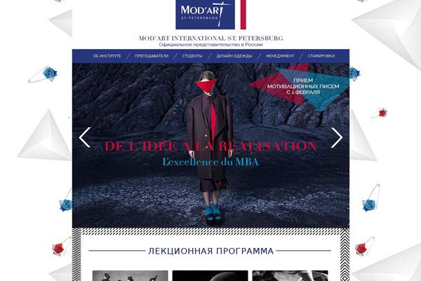 mod-art.ru site used Modart