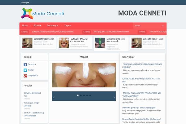 Alpha theme site design template sample