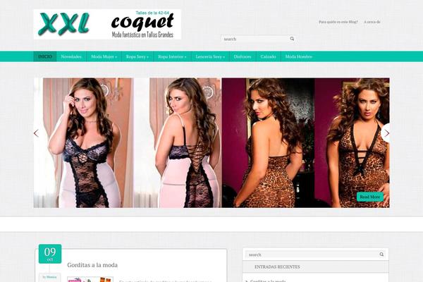 Frau theme site design template sample