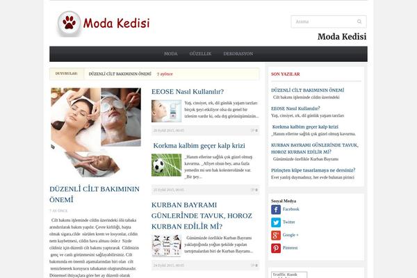 Tribune theme site design template sample