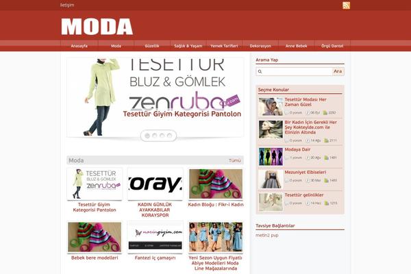Mercan_tema theme site design template sample