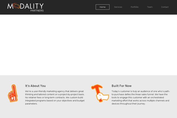 Increat theme site design template sample