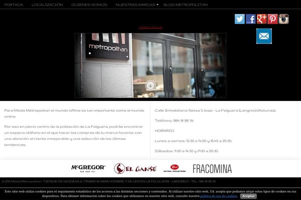 modametropolitan.com site used Comerciamas