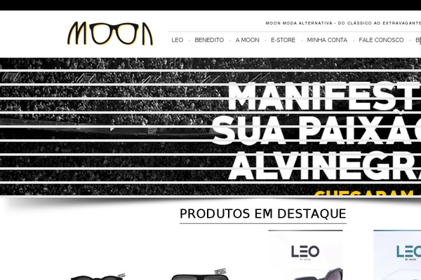 Moon theme site design template sample