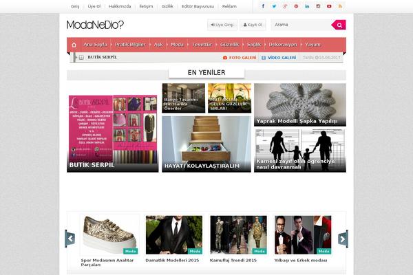 modanedio.com site used EsenPortal