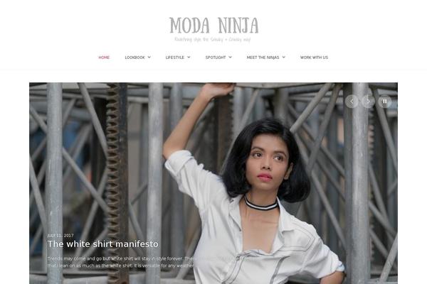 modaninja.com site used Pandella