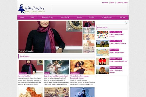 Lara theme site design template sample