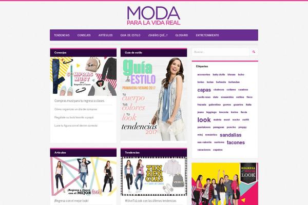 Suburbia theme site design template sample