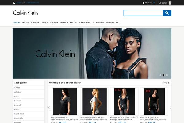 Kadin theme site design template sample