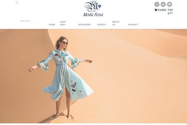 Milano theme site design template sample