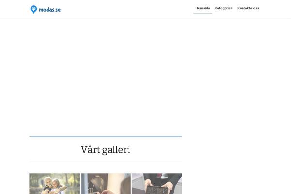 modas.se site used Lightning