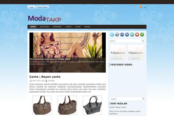Summy theme site design template sample