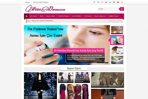 EsenPortal theme site design template sample