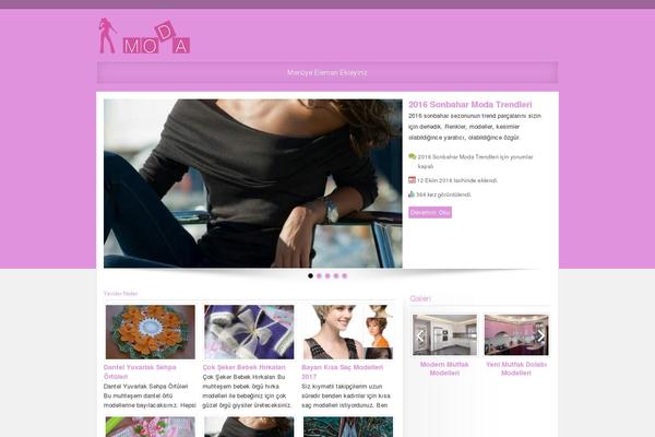 modayenimoda.com site used Golge