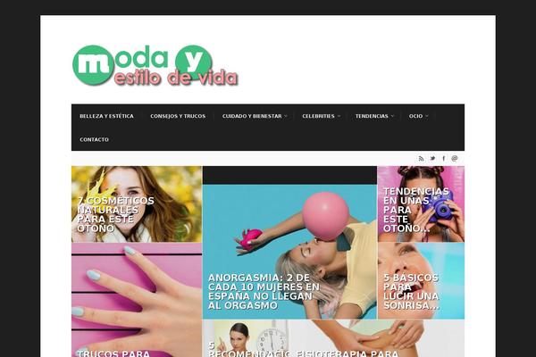 Columns theme site design template sample