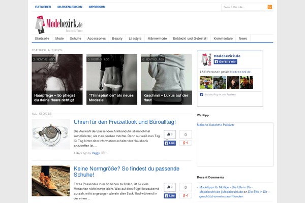 Sahifa theme site design template sample