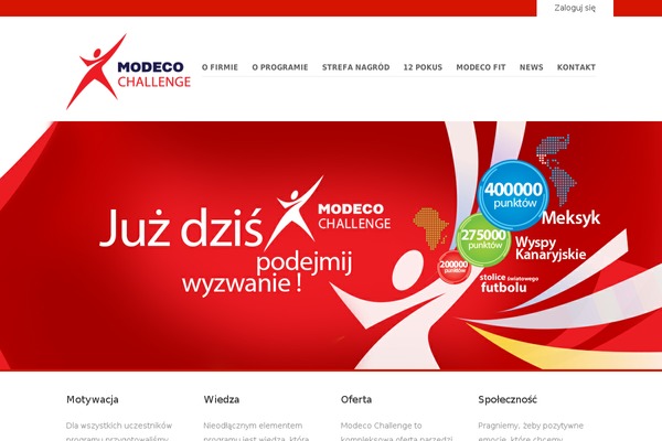 Vanguard theme site design template sample