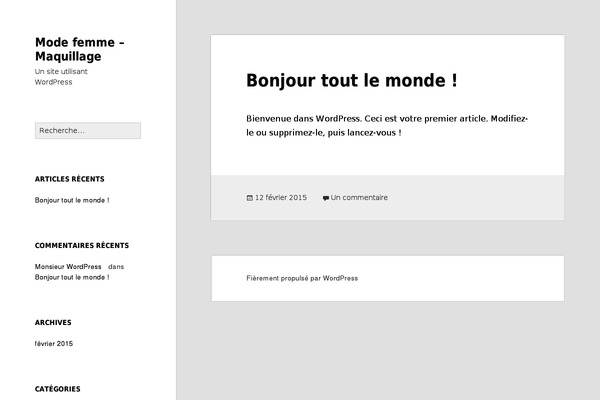 modefemme.net site used Voyager-child-theme