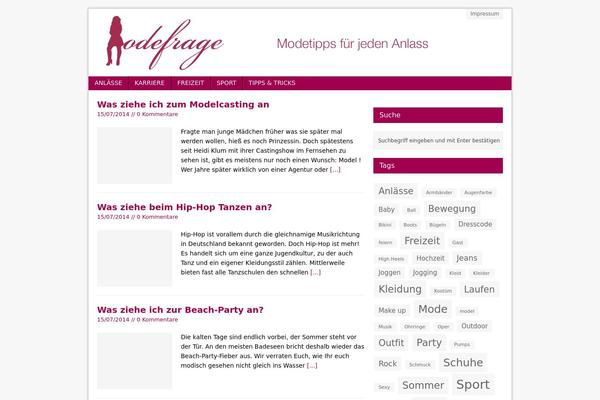 MH Magazine theme site design template sample