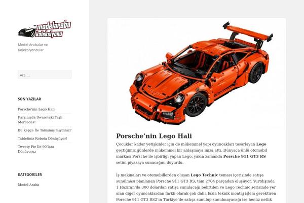 Twenty Fifteen theme site design template sample