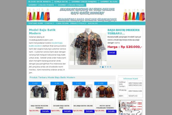 Virtamart theme site design template sample