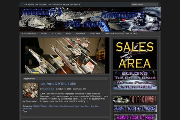 Garage theme site design template sample