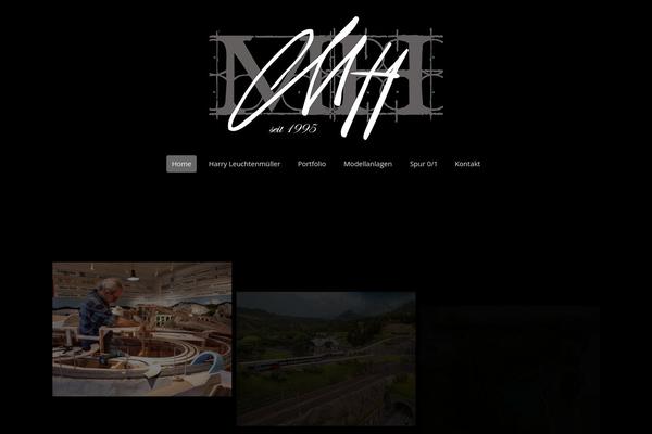 The7 theme site design template sample