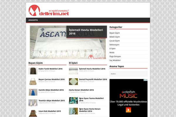 MH Magazine lite theme site design template sample