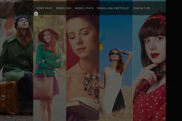 modelling-portfolio.uk site used Pure-child