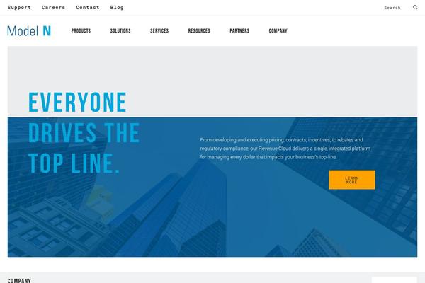 Jupiter Child theme site design template sample