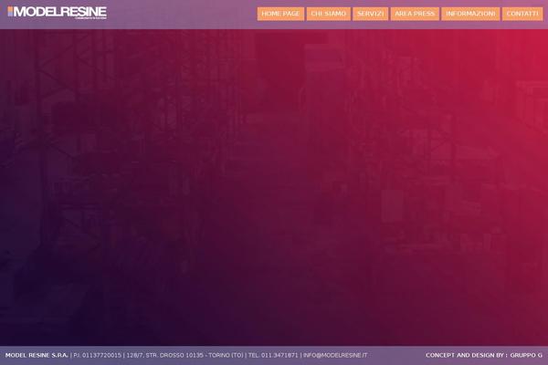 modelresine.it site used Elevate