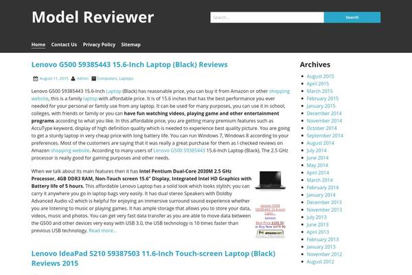 Codon theme site design template sample