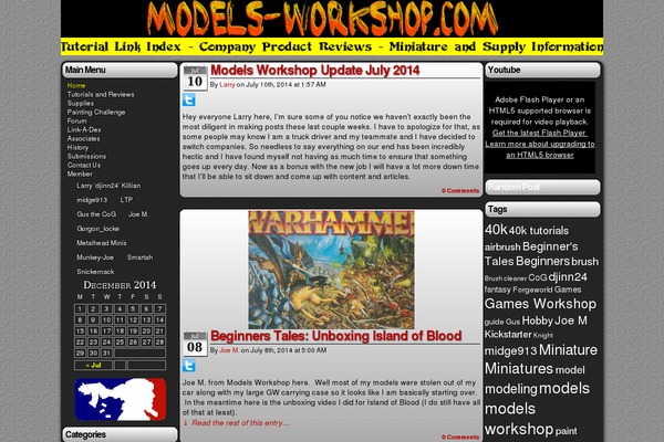 Easel theme site design template sample
