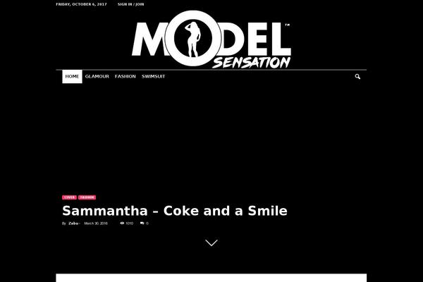 Anymag theme site design template sample