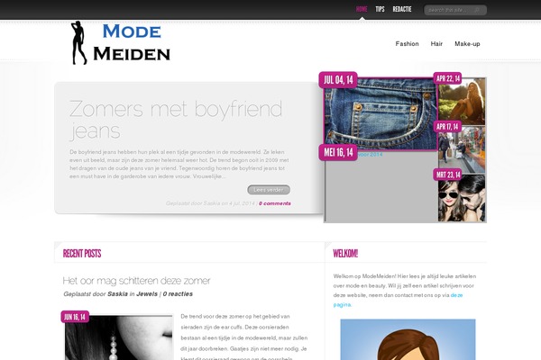 DelicateNews theme site design template sample
