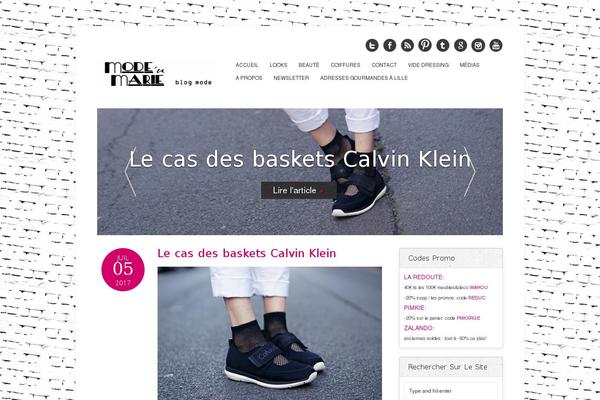 Morphis theme site design template sample