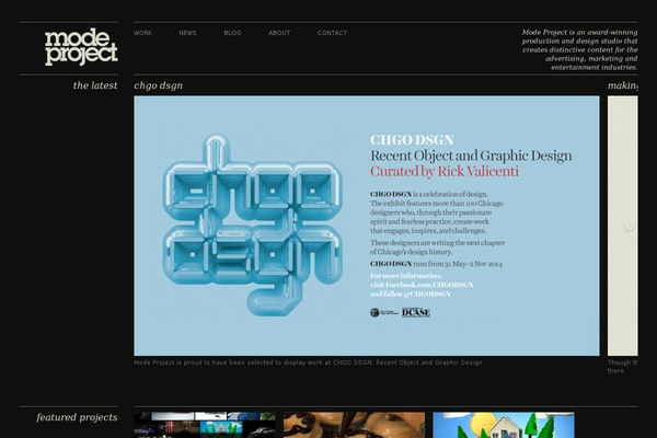 modeproject.com site used Mode