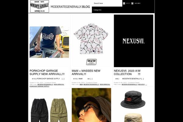 Paragrams theme site design template sample