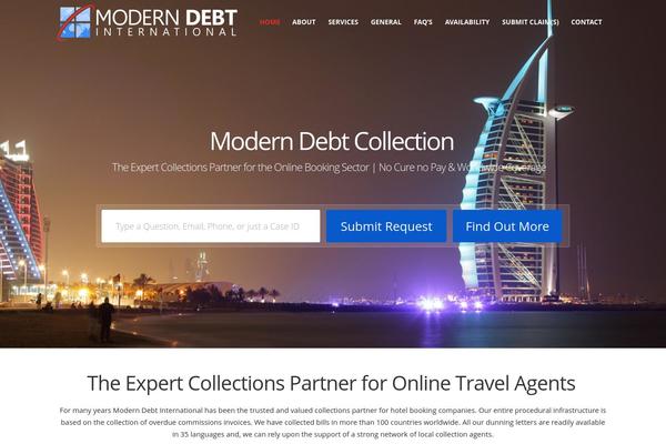 Simplicity theme site design template sample