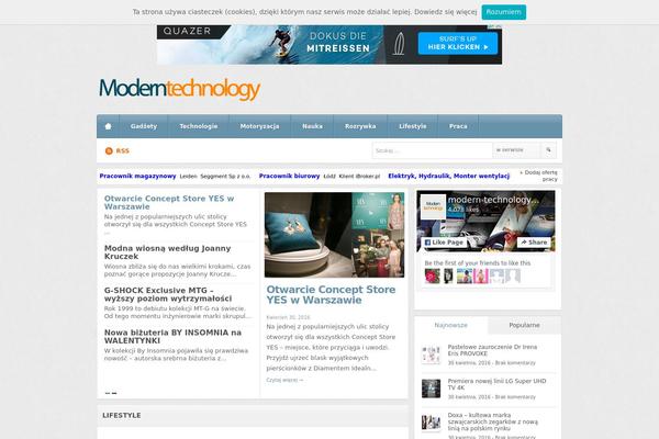 Felici theme site design template sample