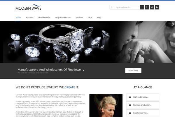 Magnis theme site design template sample