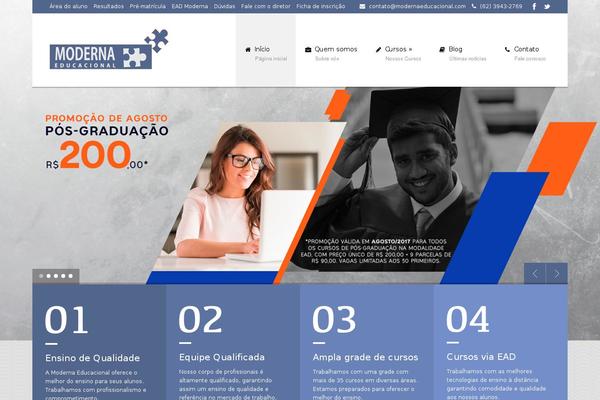 modernaeducacional.com site used King Power v1.00