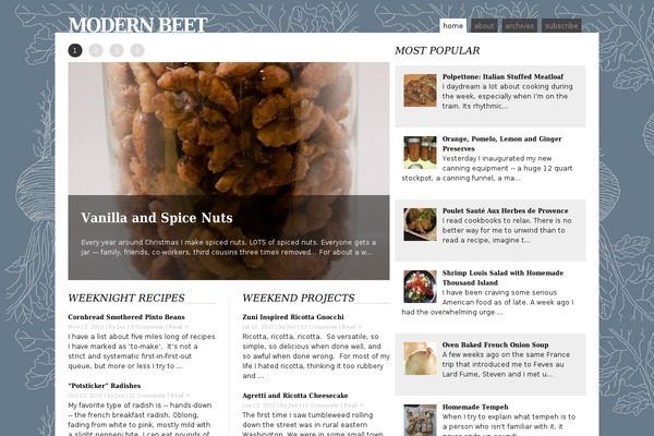 Berlin theme site design template sample