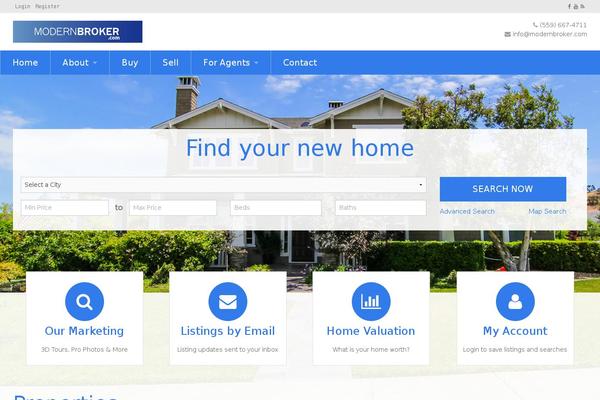 Site using Impress-agents plugin