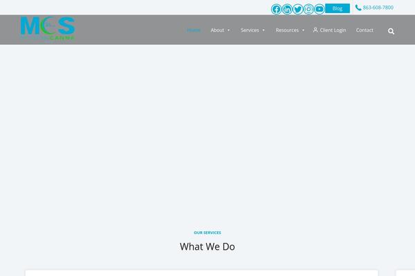 Site using Max Mega Menu plugin