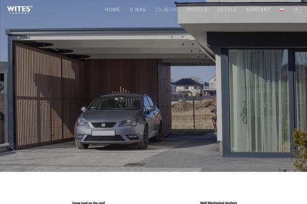 Site using The_grid plugin